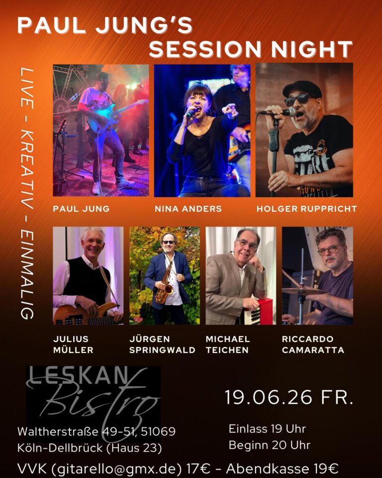 Paul Jung's Session Night